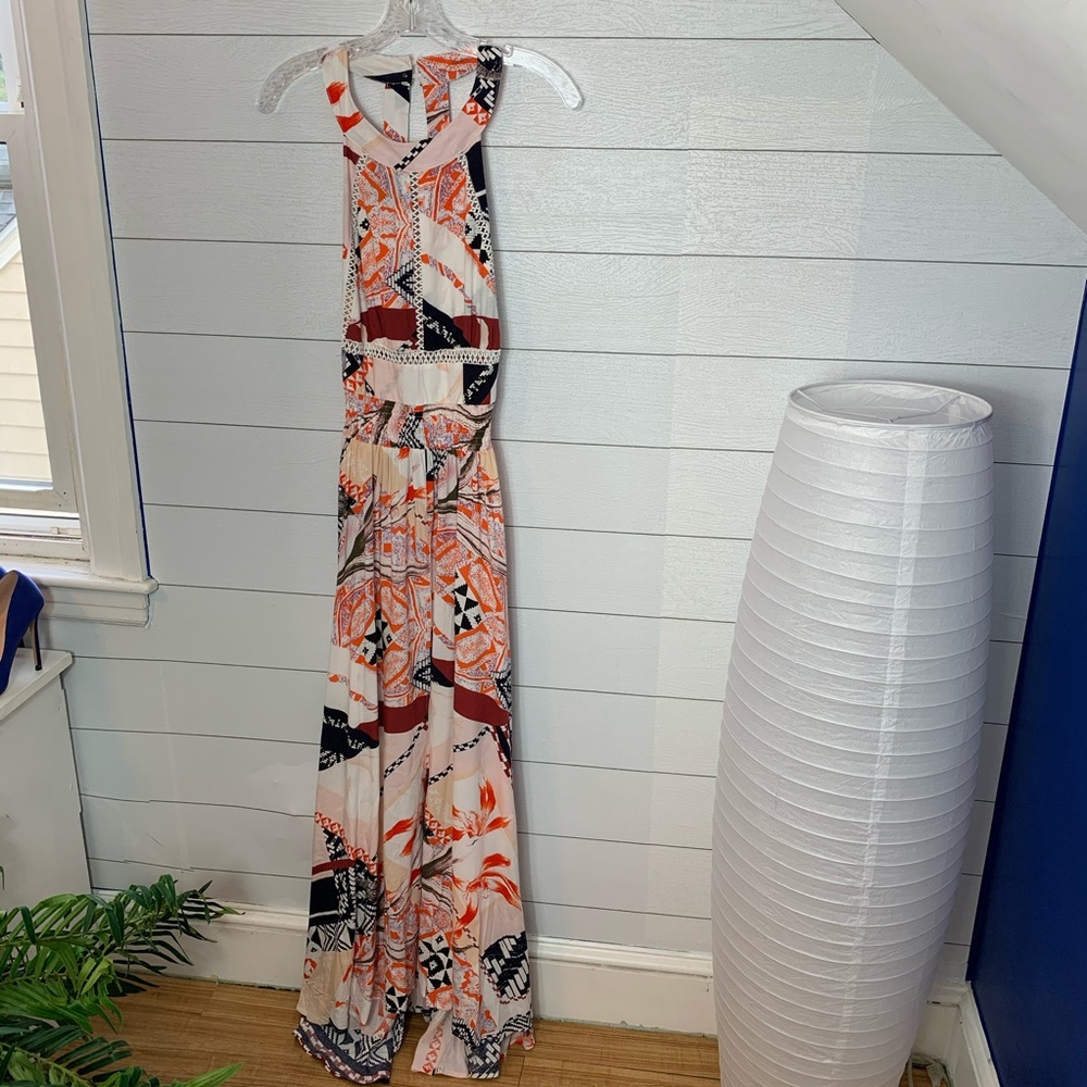 Abel The Label Boho endless summer halter dress